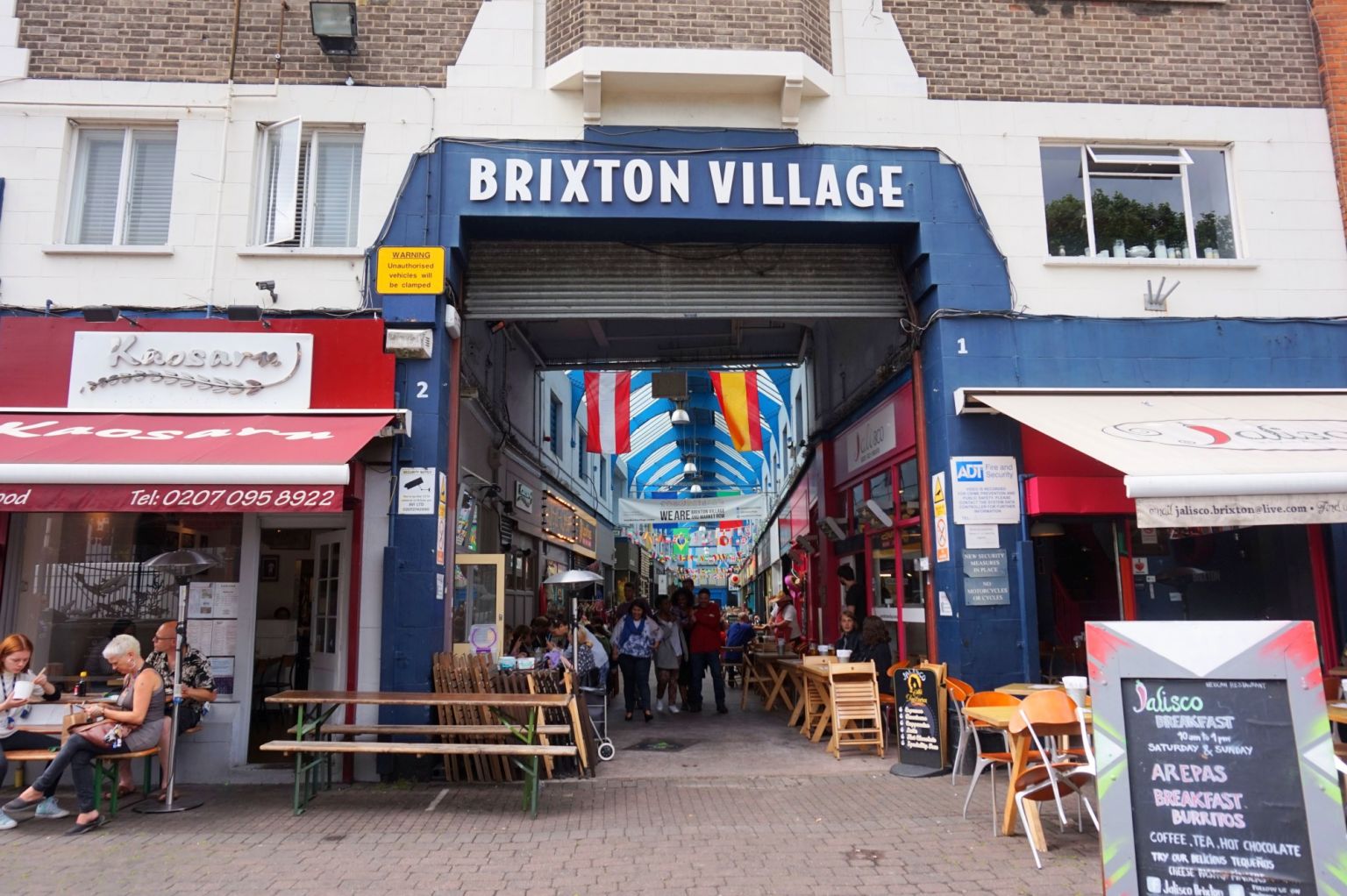Quartier à Londres Brixton Village