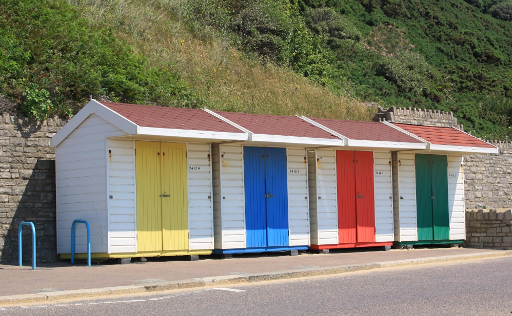 Bathing huts