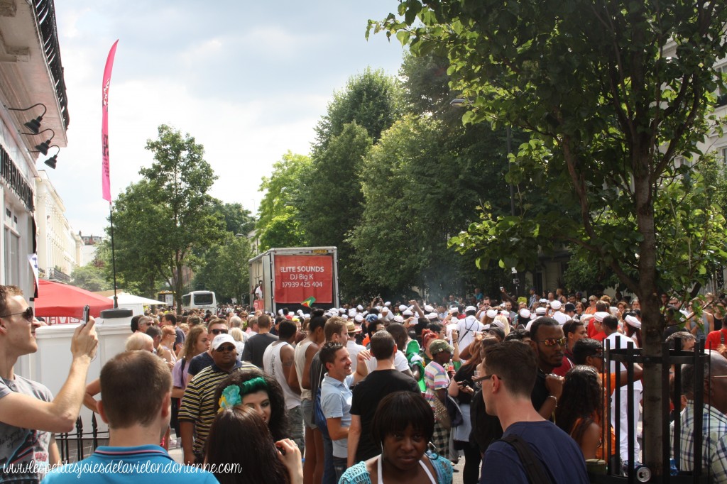 Carnaval de Notting Hill foule