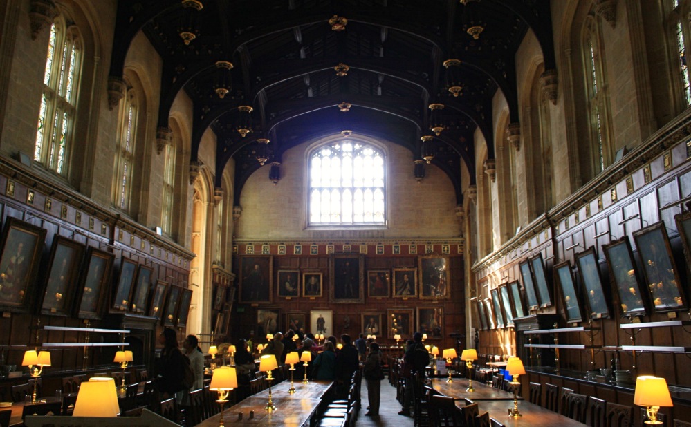 Oxford Christ church The Hall