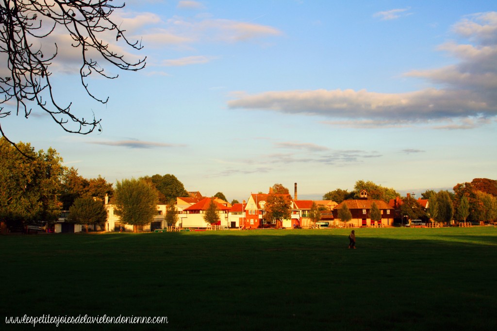 Coucher de Soleil sur Cambridge