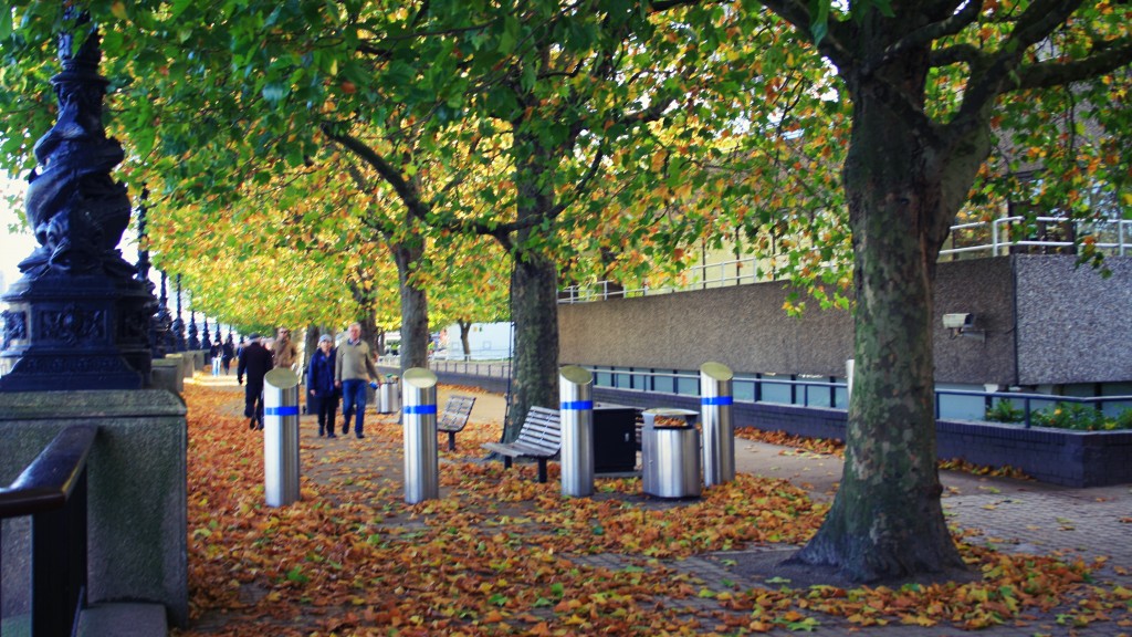 automne à Londres - Southbank