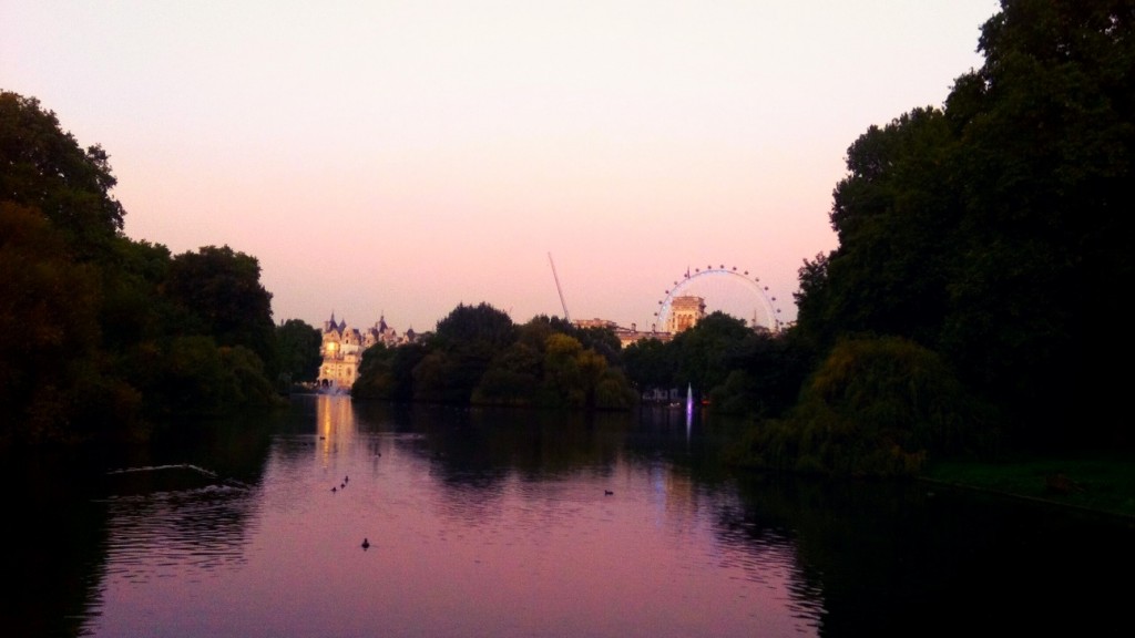 automne à Londres - St James Park