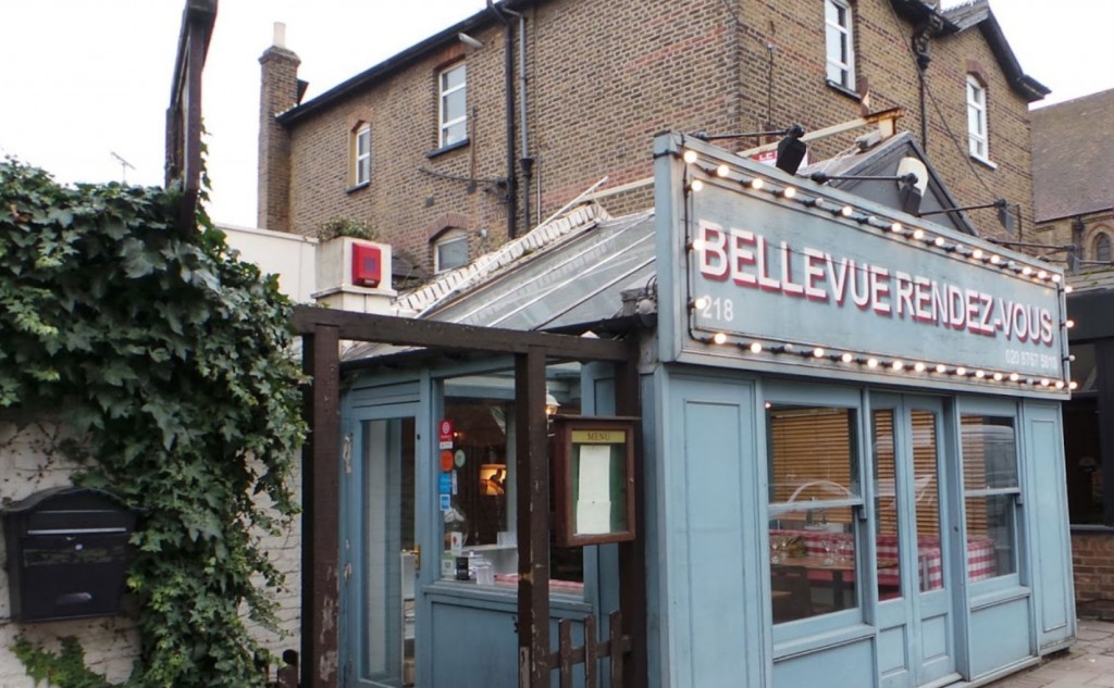 Bellevue Rendez-vous, restaurant français à Londres