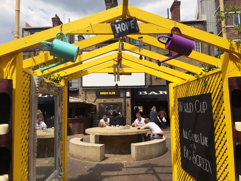 Grand Union, terrasse d'été à Londres - Les petites joies de la vie londonienne