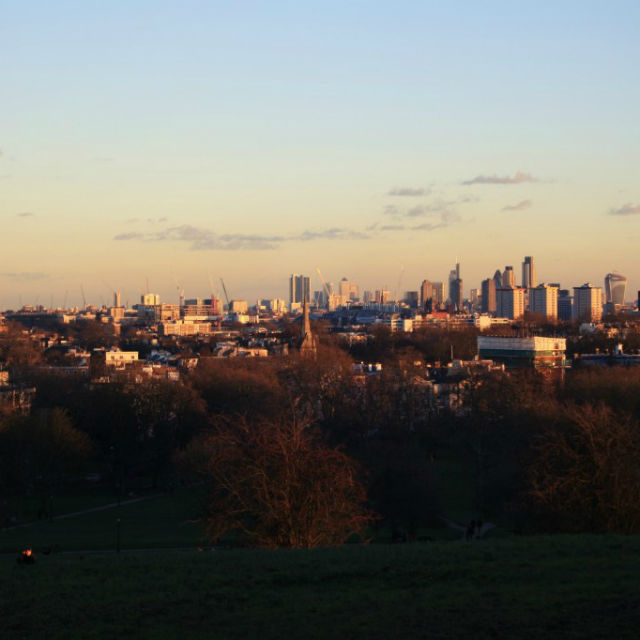 Coucher de soleil primrose hill