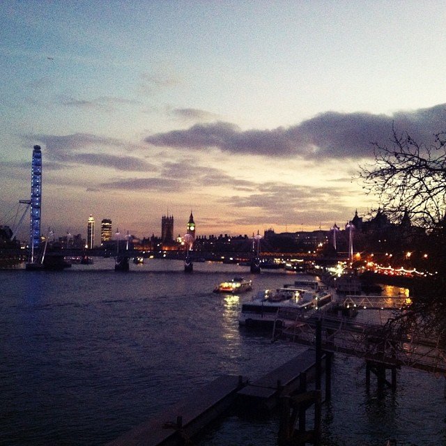 Depuis waterloo bridge