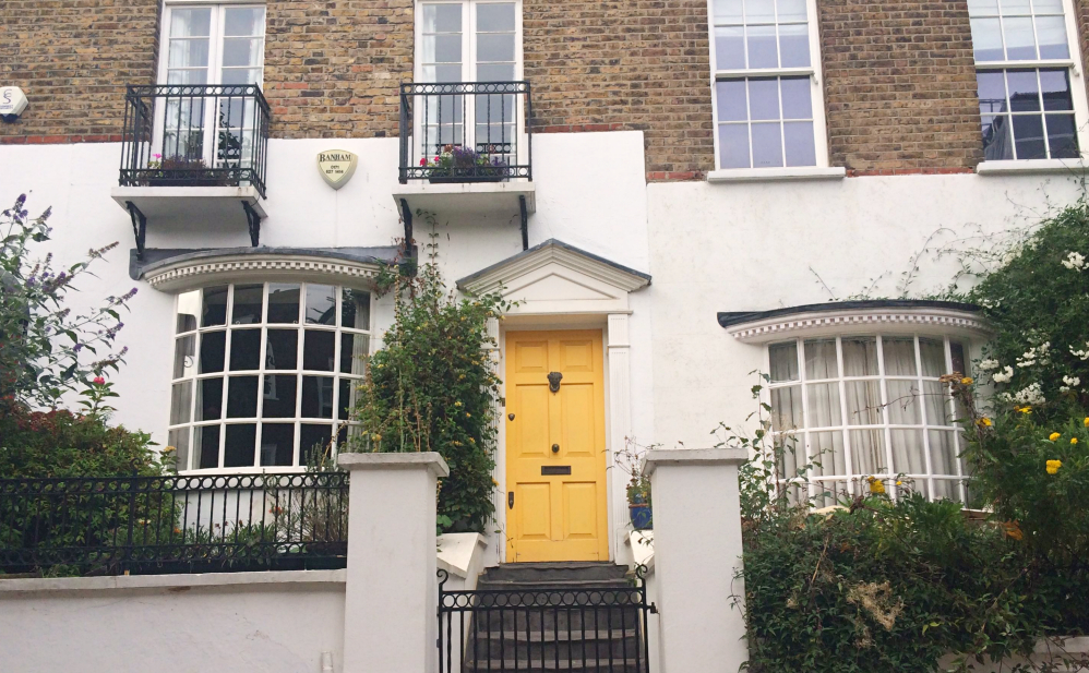 Yellow door