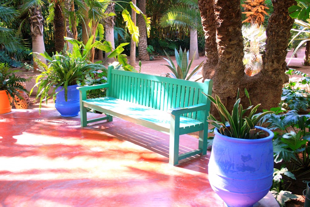 Banc Majorelle