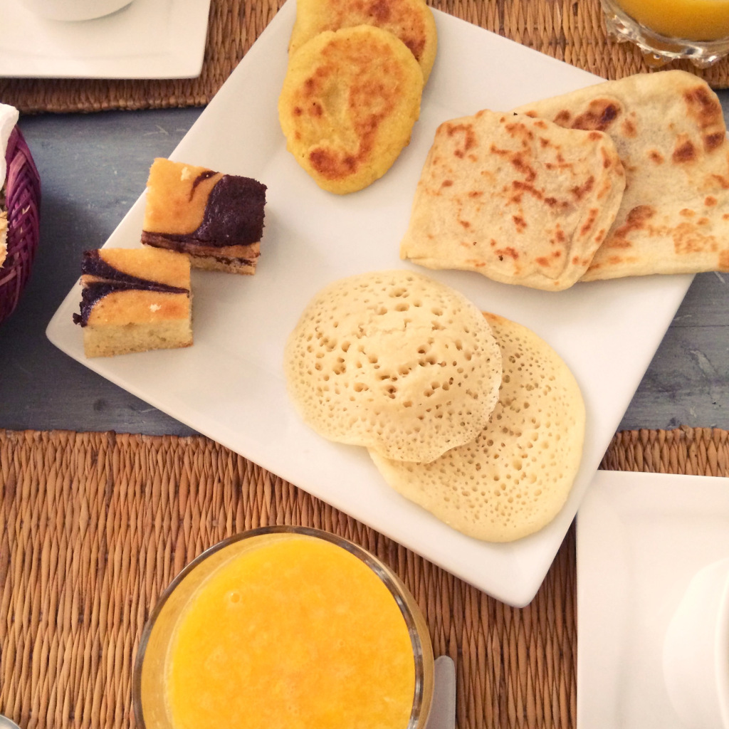 Riad Bamboo petit dej