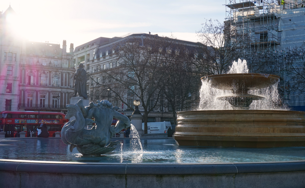 Fontaine Trafalgar Sq