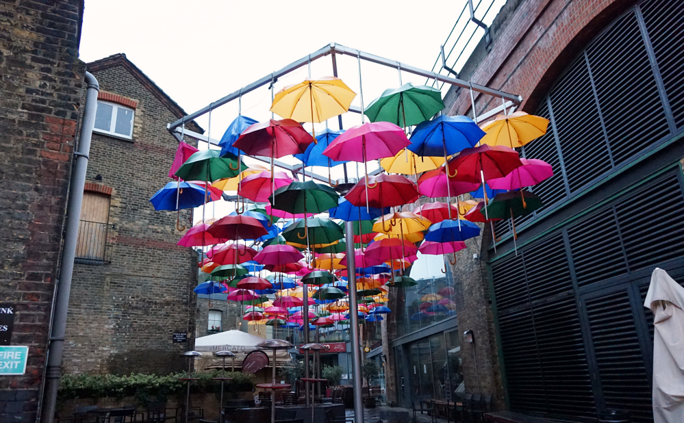 Parapluis borough market