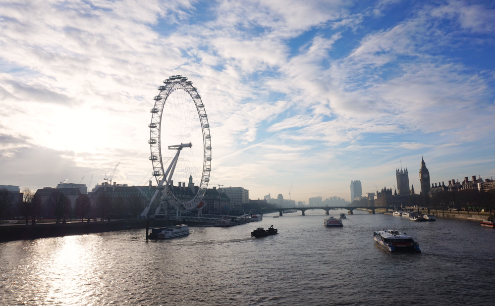 Sunrise London Eye