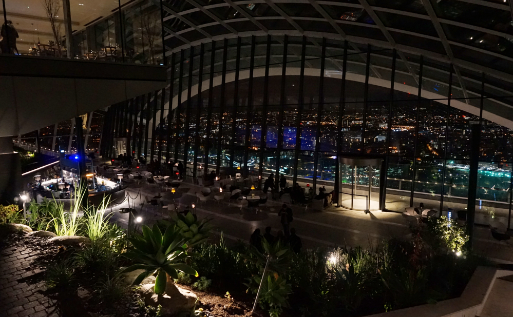 Bar à Vue à Londres : Le Sky Garden