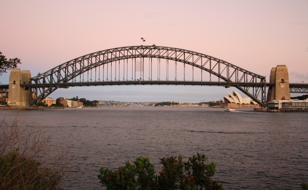 2 semaines à Sydney_Coucher de soleil blues point 8