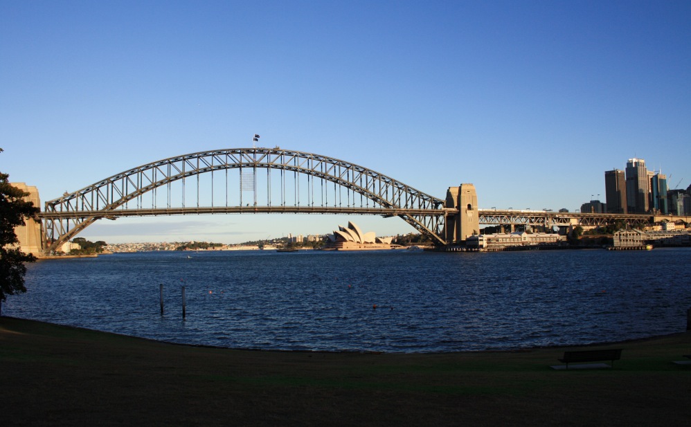 2 semaines à Sydney_Coucher de soleil blues point