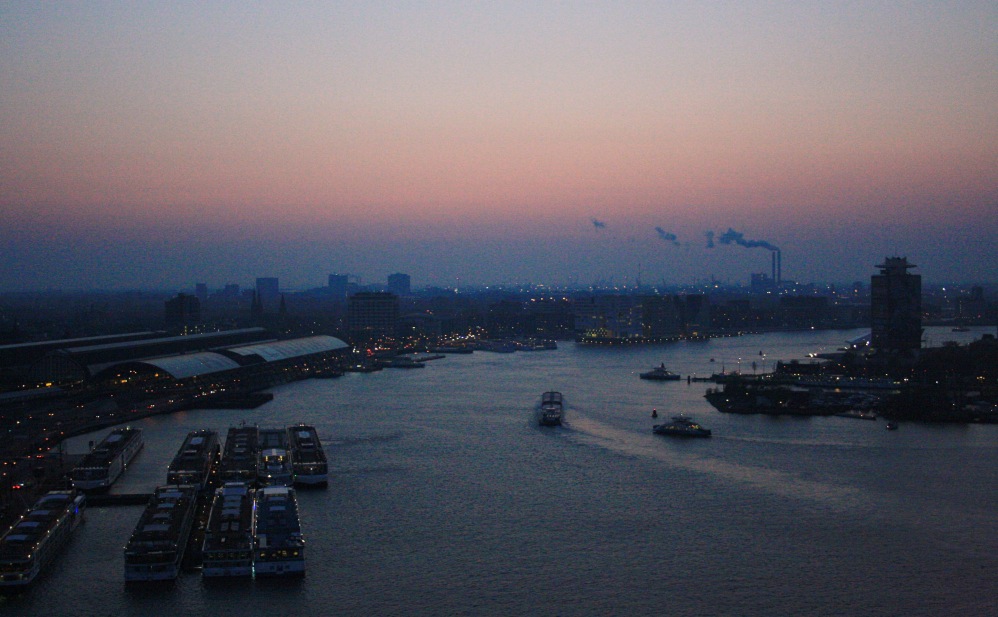 Coucher de soleil Amsterdam