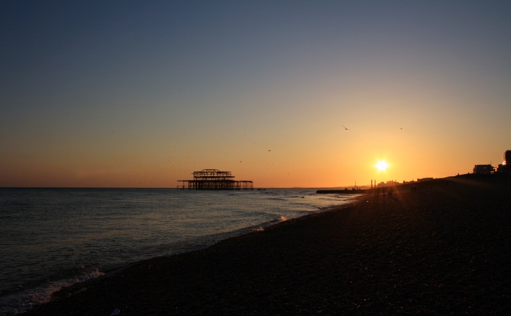 Coucher de soleil brighton 13