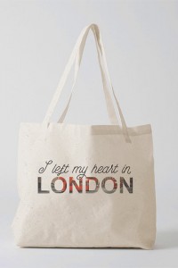 I left my heart in London Tote Bag