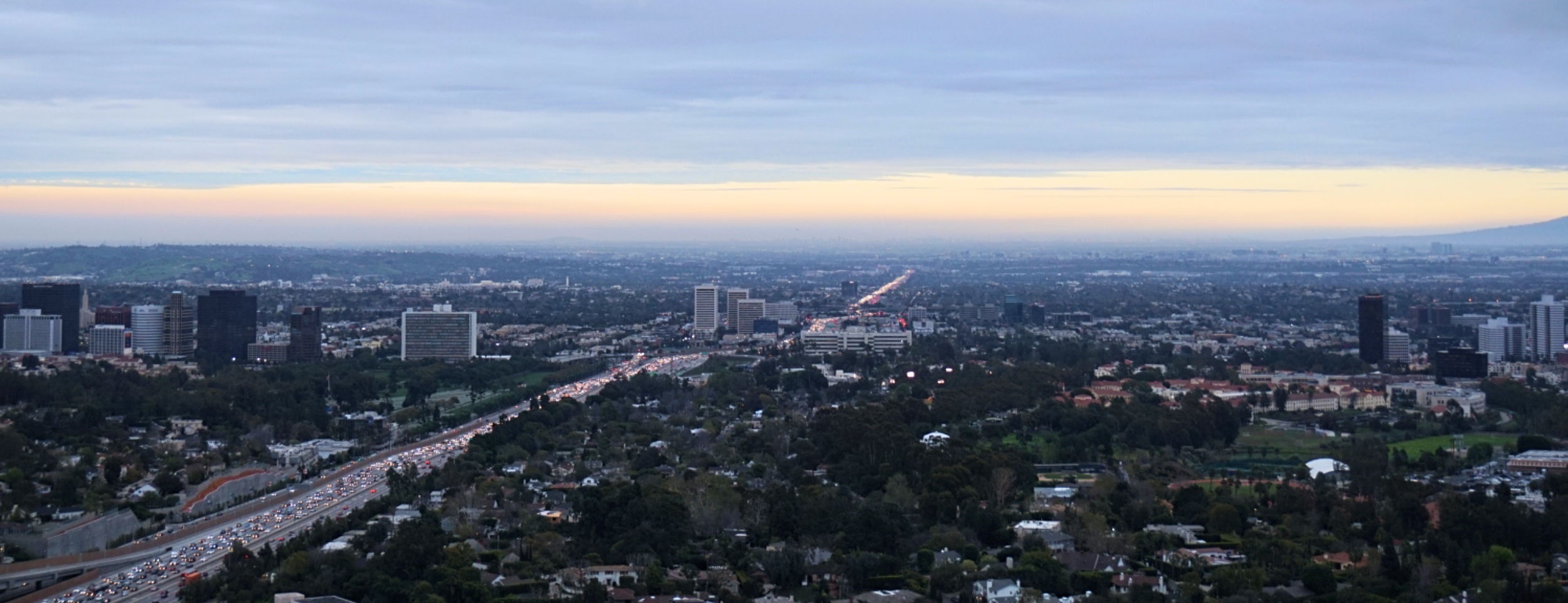 LA vue Getty C