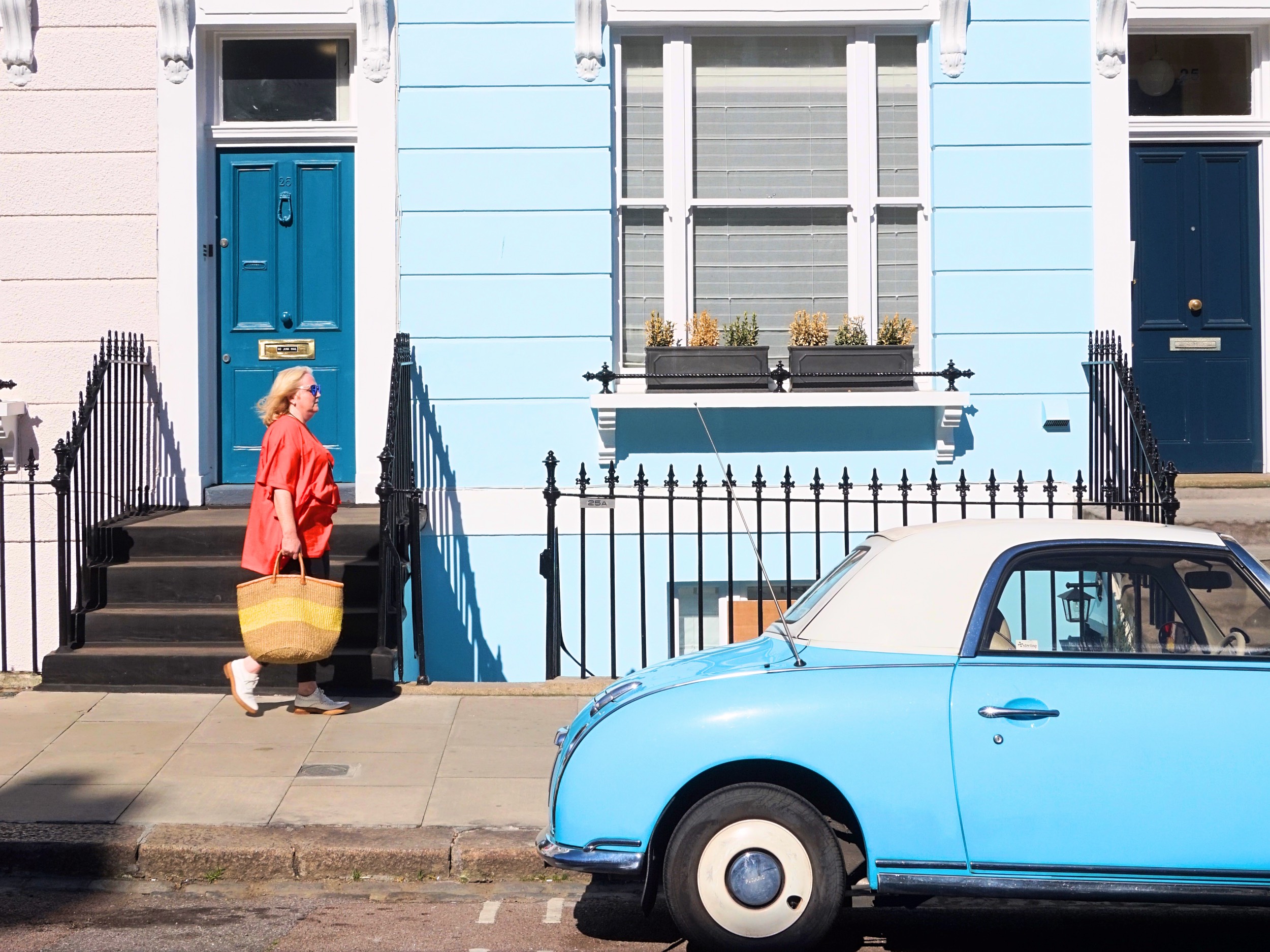 Primrose Blue Car