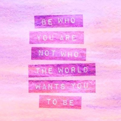 Quote Be you who are Quote Be you who are