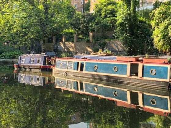 Le Regent&rsquo;s Canal depuis Angel Islington